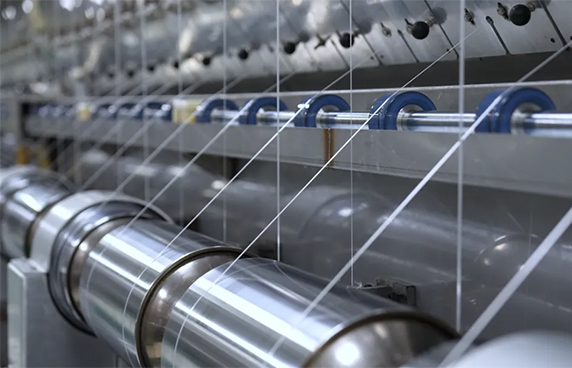 Production process of acetate fiber yarn
